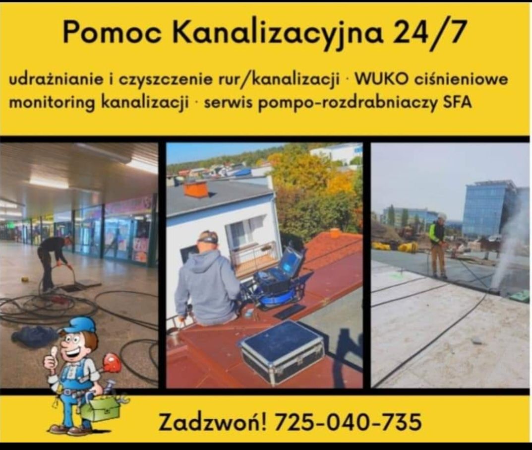 Hydraulik Udrażnianie czyszczenie, Rur kanalizacij Wuko Kamera TV