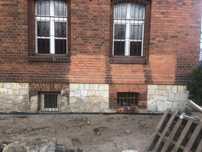 Piaskowanie i Sodowanie cegły klinkieru piaskowca elewacji ceglanej