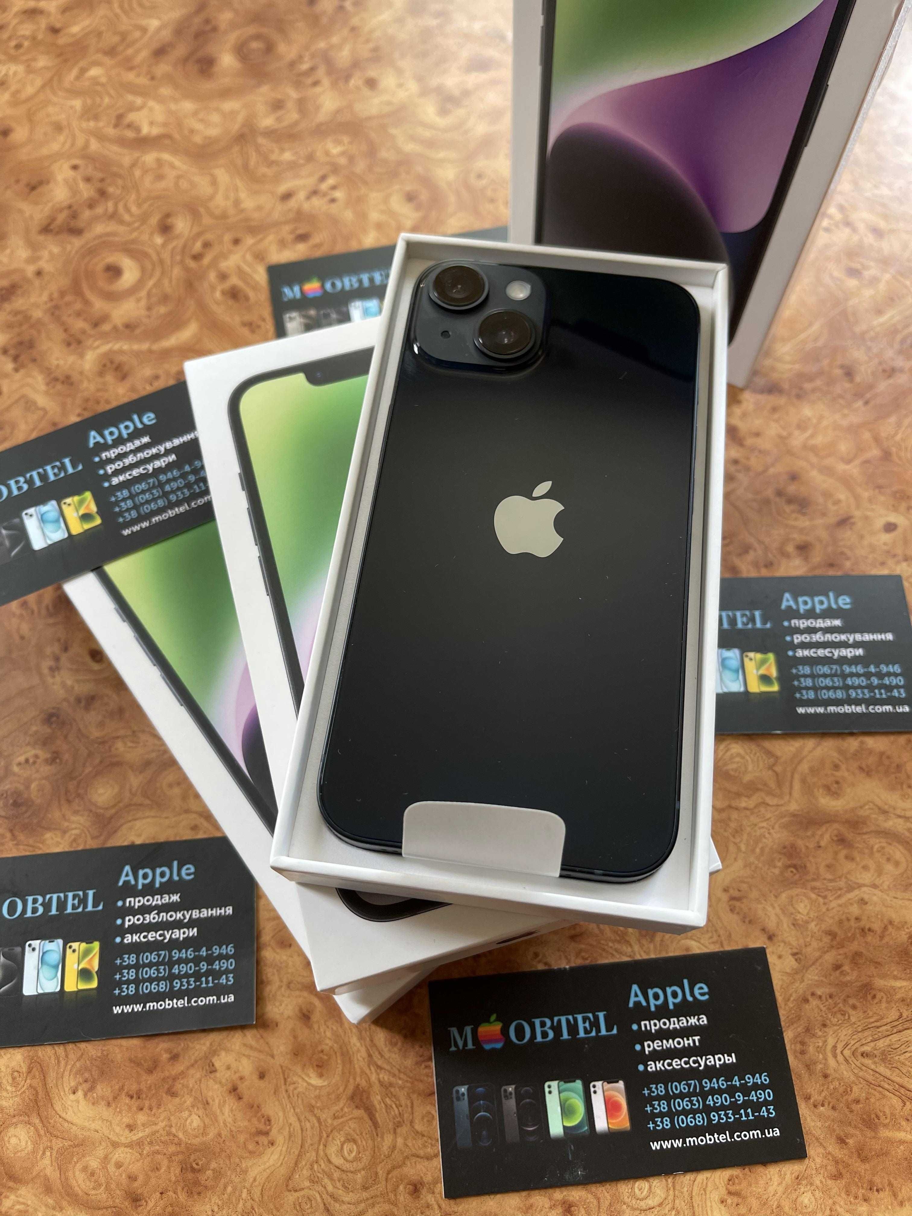 iphone 14 128 GB new midnight нові r sim e sim