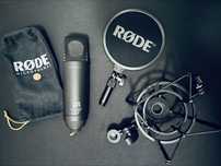Microfone Rode NT1 + acessórios