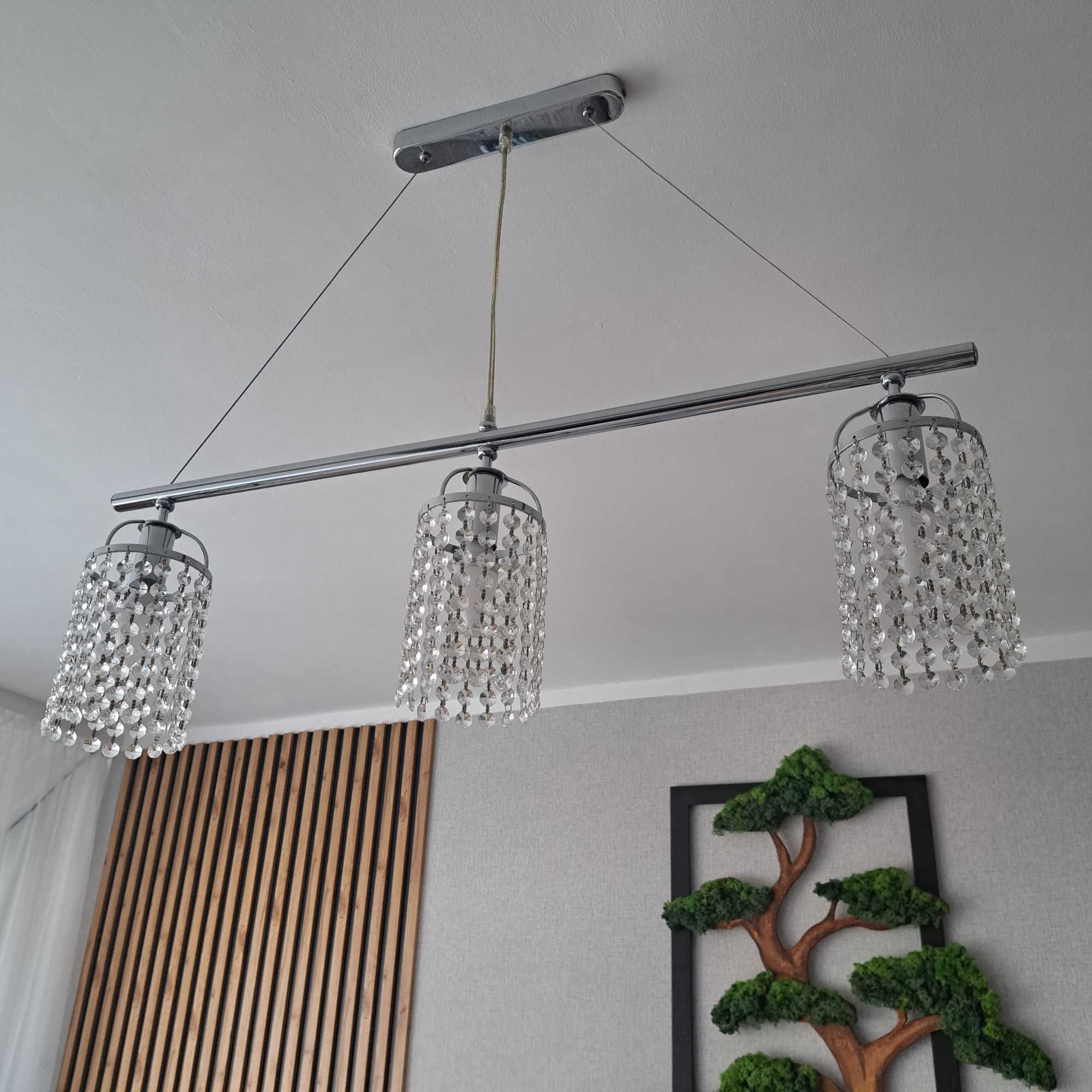 Żyrandol, lampa wisząca glamour