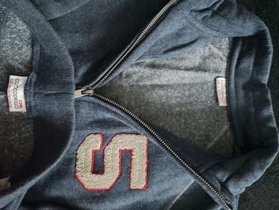 Zestaw paka chłopiec dres coccodrillo koszulki z długim rękawem 122