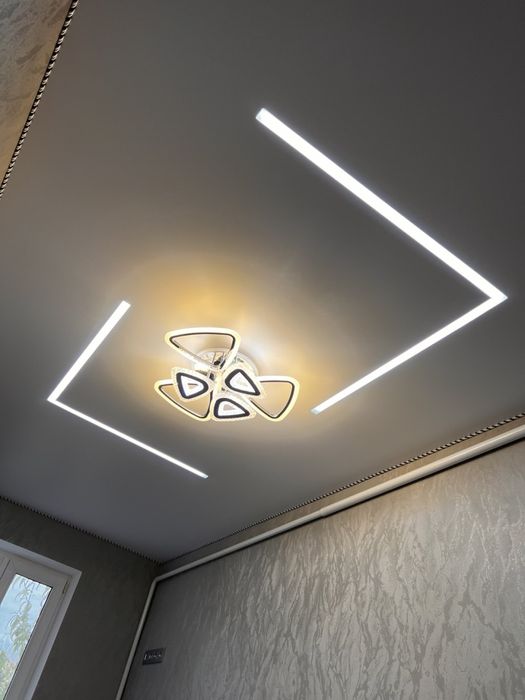 Натяжні стелі, натяжные потолки