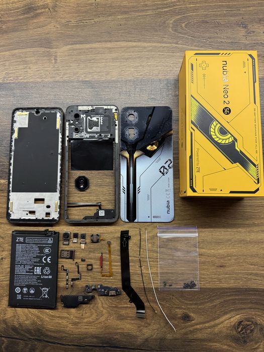 ZTE Nubia Neo 2 5G запчасти, разборка, детали