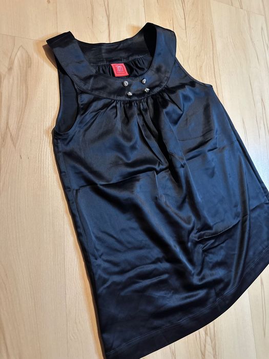 Tiffi Top bez ramion czarny