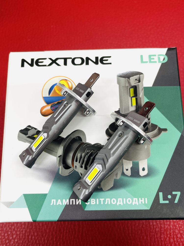 Лампи Лед Н3, Н1, Н7, Н11, НВ3 в авто NEXTONE L7/ГАРАНТІЯ/ГАРНЕ СВІТЛО