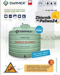 Zbiornik do nawozów płynnych, RSM 22000 litrów ! SWIMER  RATY 10X0%