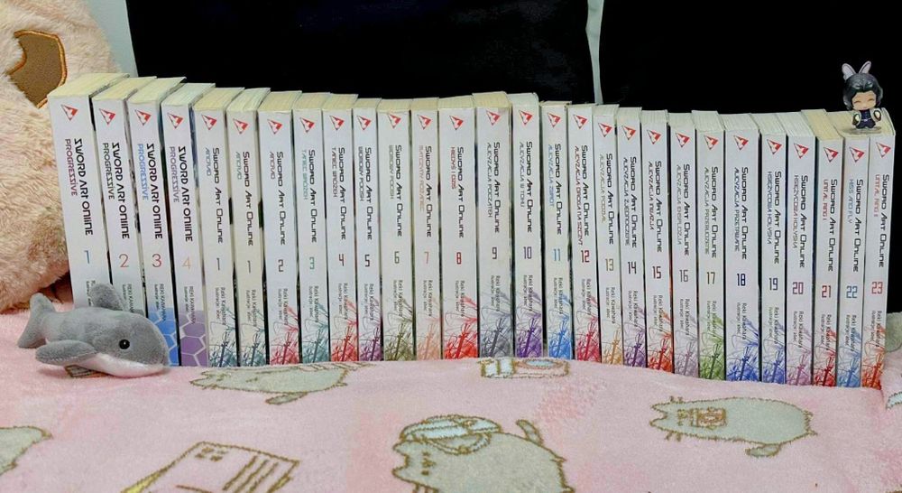 Sword Art Online Light Novel tomy 1–23 + Progressive 1–4