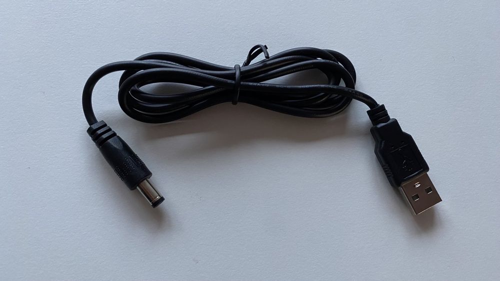 Кабель USB DC 5.5x2.1 mm 5V