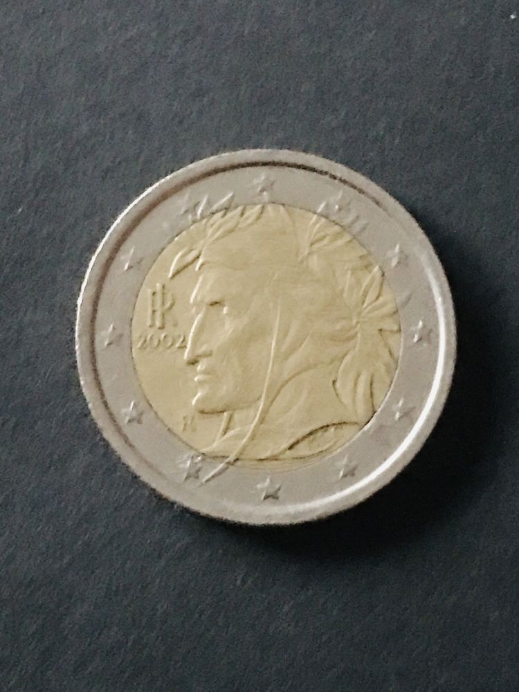 Wlochy-2 euro- 2002r - „Dante Aligheri”