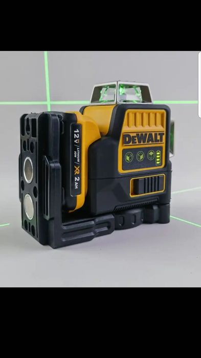 Laser samopoziomujący 360°dwie baterie!  DeWalt DCE089G