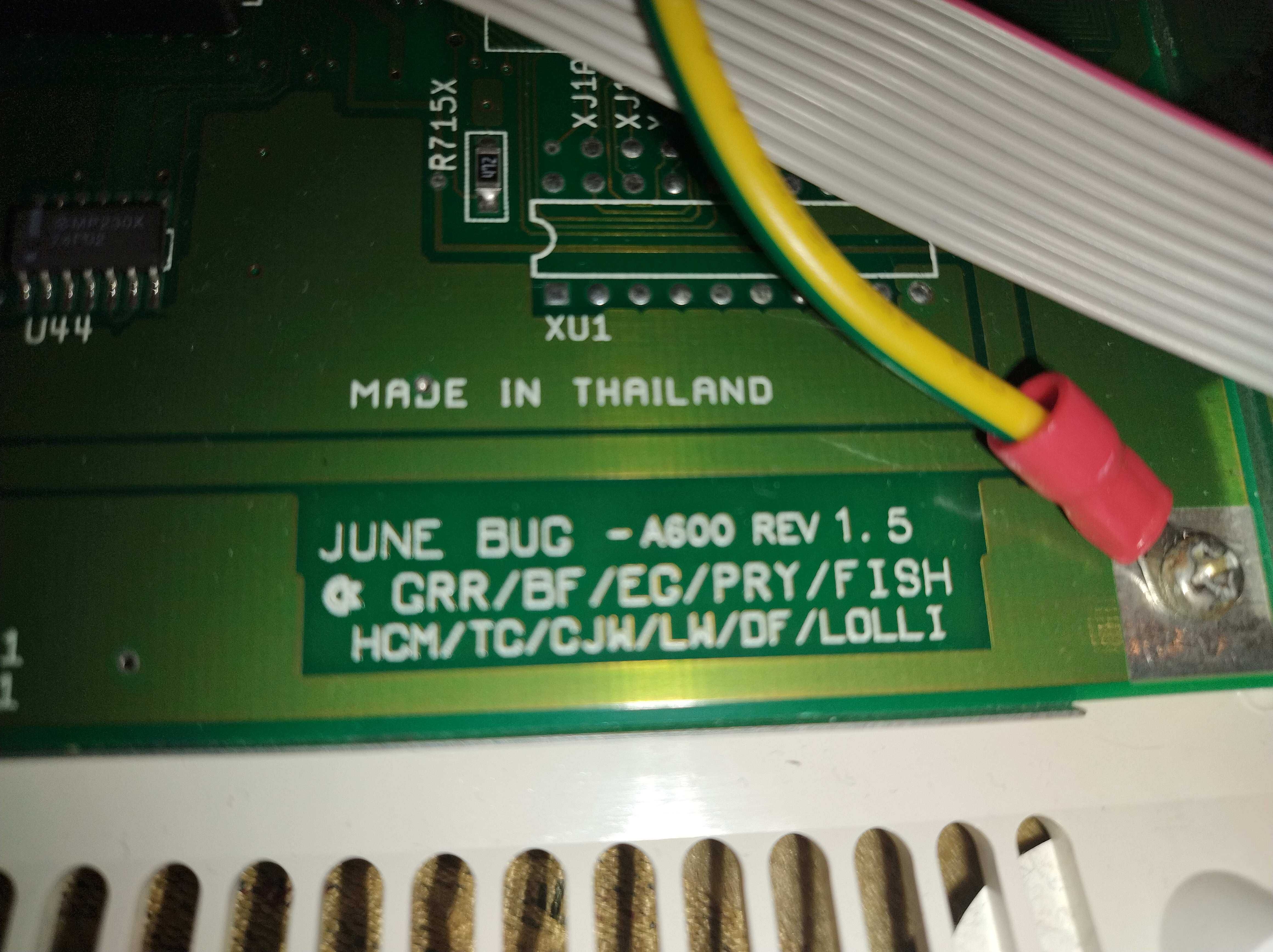 Amiga 600 rev 1.5 Turbo Furia + CF + Indivision CRT MK3