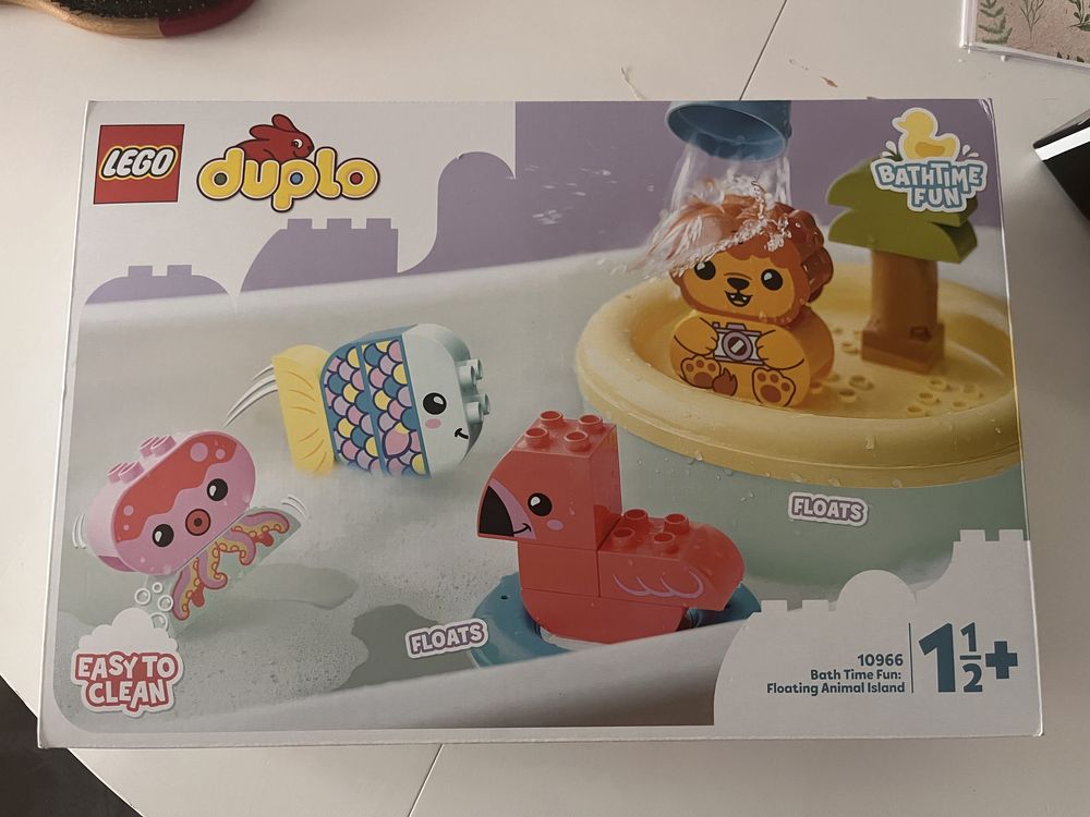 Lego 10966 Duplo klocki do kąpieli prezent na 1 2 urodziny