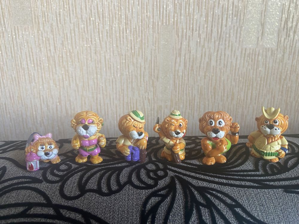 игрушки киндер сюрприз раритет серия львы