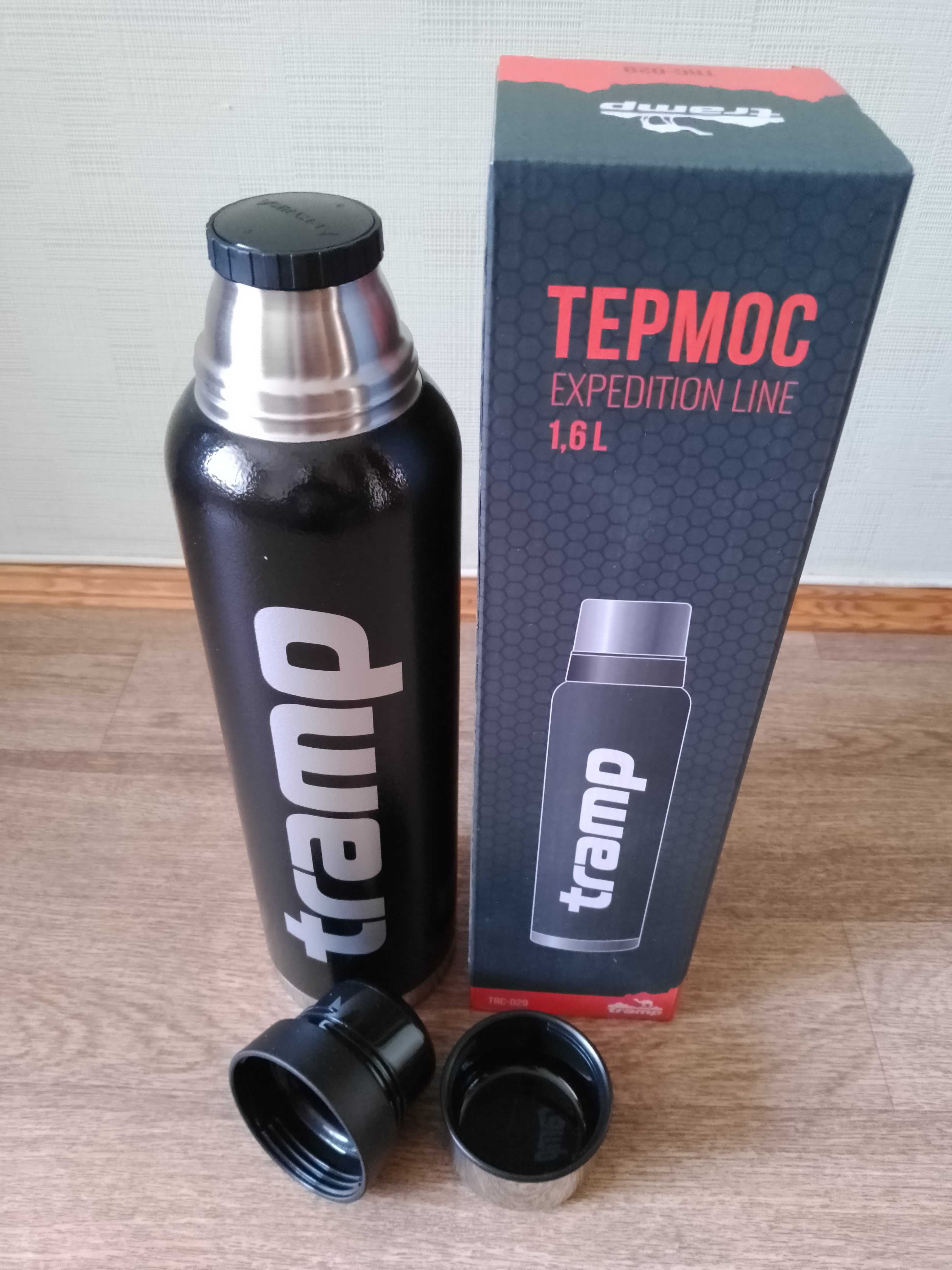 Термос Tramp Expedition Line 1,6 л чорний TRC-029-black