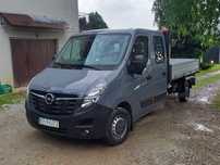 Opel Movano wywrotka 6 osób