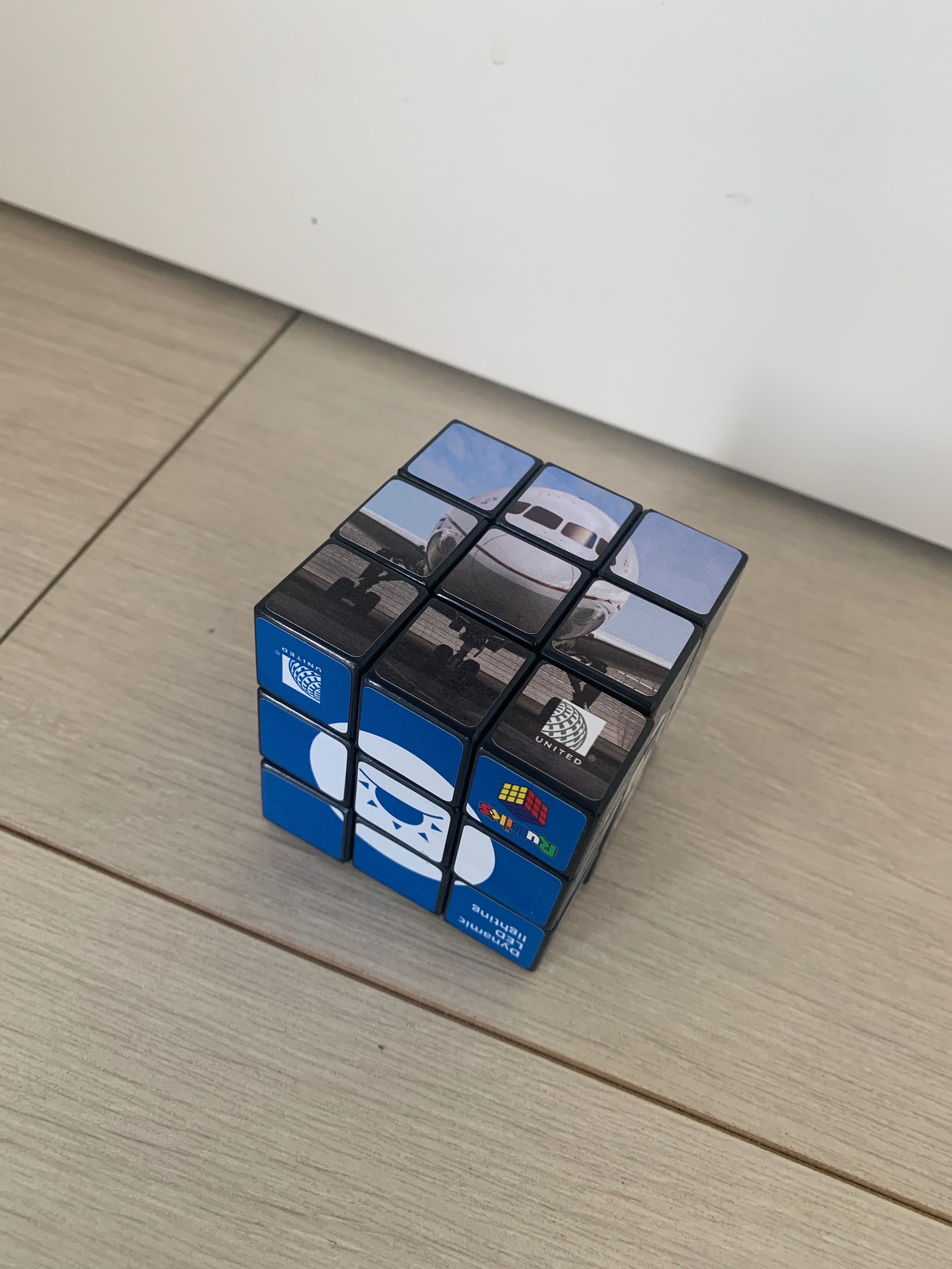 Boeing 787 coleção, cubo Rubiks original