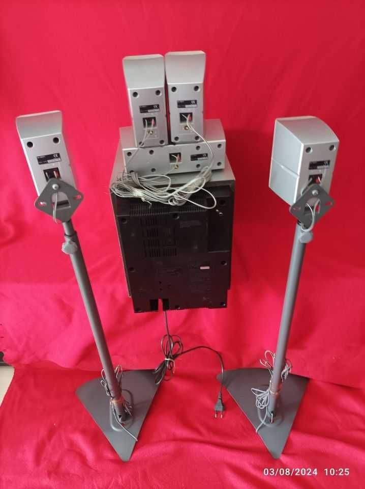 Colunas Sony 5.1 com Subwoofer.