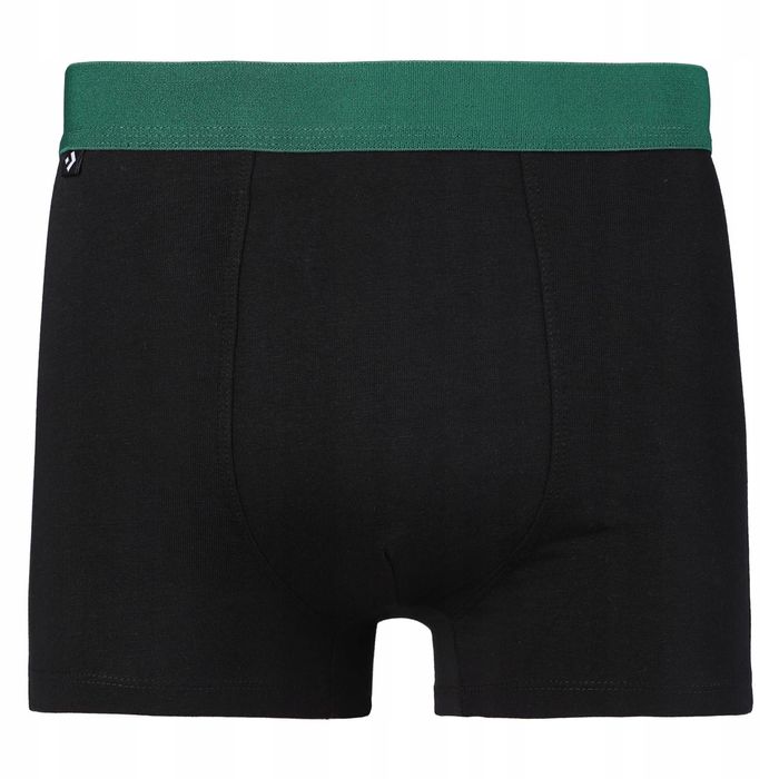 Bokserki Męskie Bawełna Gładkie Klasyczne Dopasowane Moraj  3-Szt XL