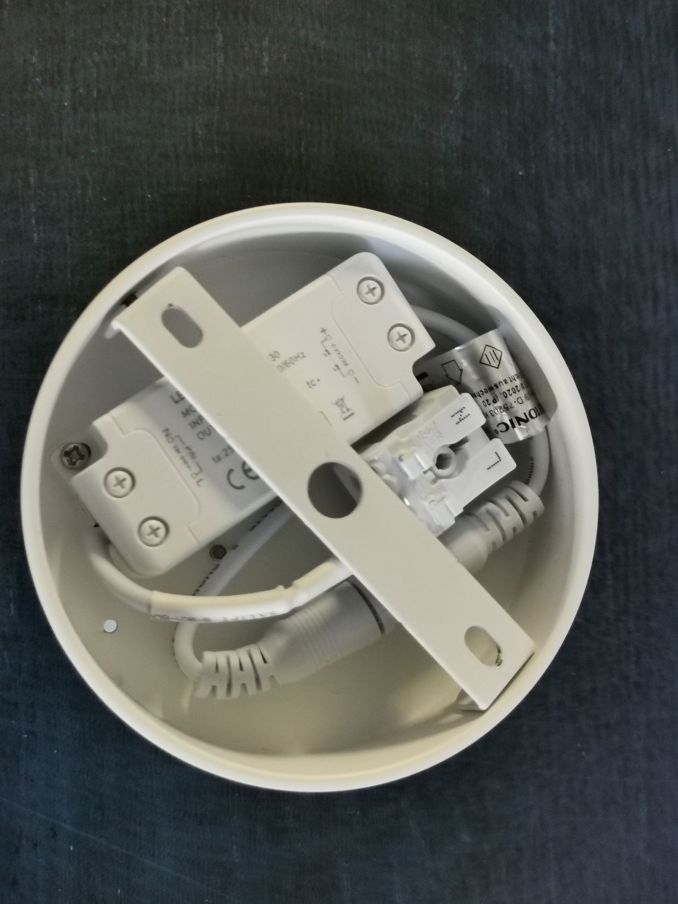 Oprawa do nabudowania Heitronic LED 10 W biały ciepły biały