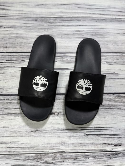 Timberland rebolt тапочки оригинал шлепанцы 47 размер черные