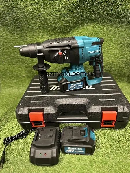 Акумуляторний Перфоратор Makita DHR202BL 48 V 6 Ah безщітковий 4.8 Дж