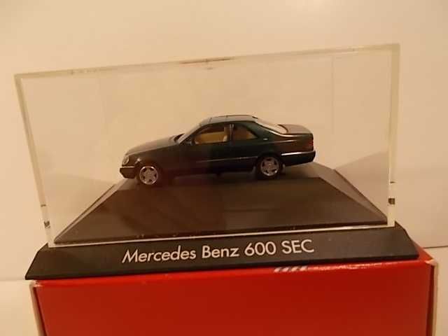 1:87 herpa - mercedes 600 sec zielony