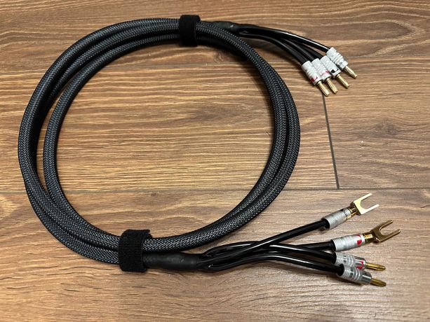 Melodika MDC2415G kable głośnikowe Bi-Wire 2x2m komplet