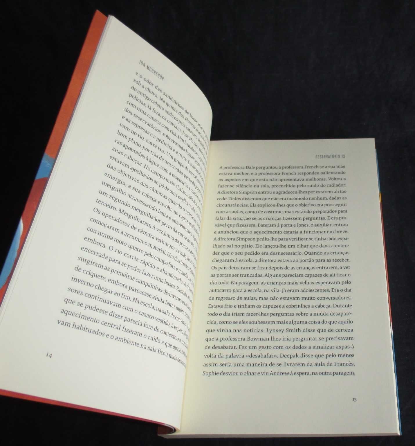 Livro Reservatório 13 Jon McGregor