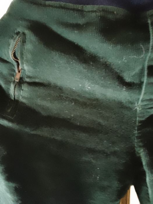 Брюки вельвет на утеплители флисе, длина 86 см, на 10-13 летт