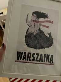 Ramka plakat Warszafka