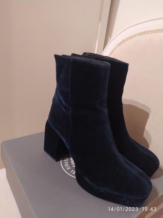 Botas Zara azuis