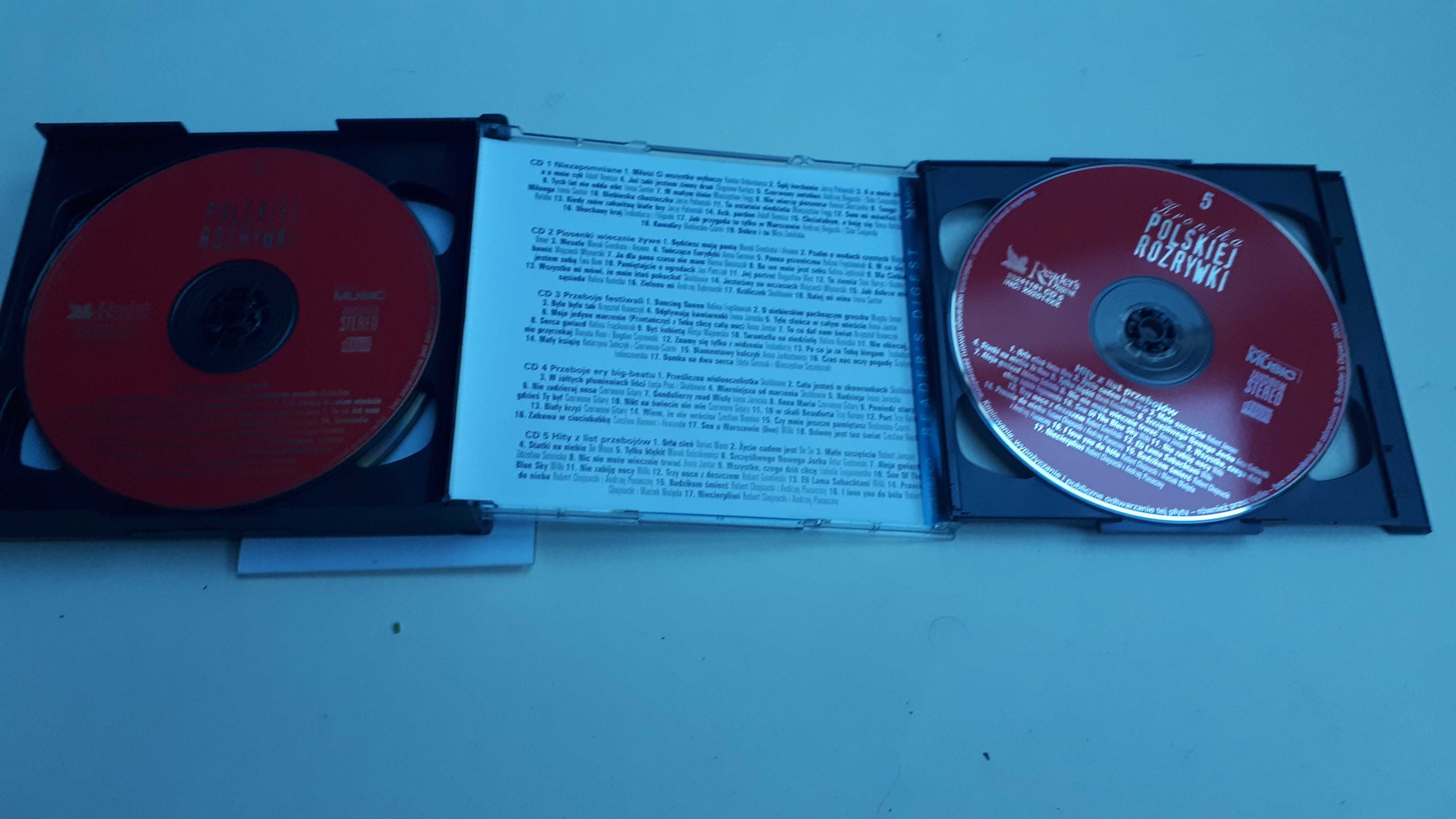 Kronika Polskiej Rozrywki, 5 płyt CD