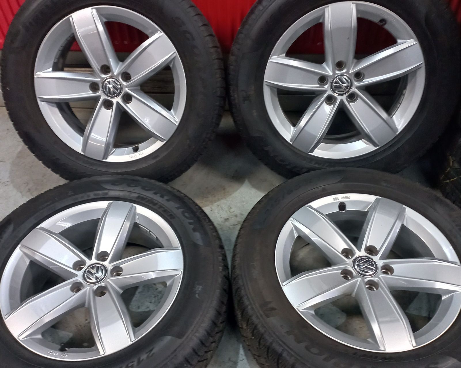 Oryginalne Felgi Aluminiowe VW 17" 5x112 6,5J ET38 Super Stan !