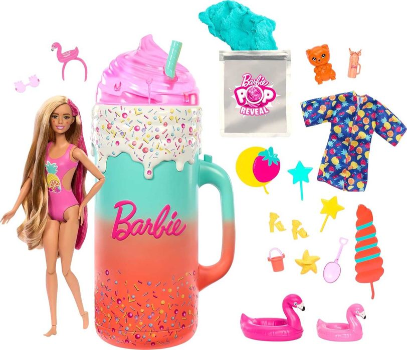 Барби Фруктовый Коктейль Barbie Pop Reveal Rise Surprise Gift Set