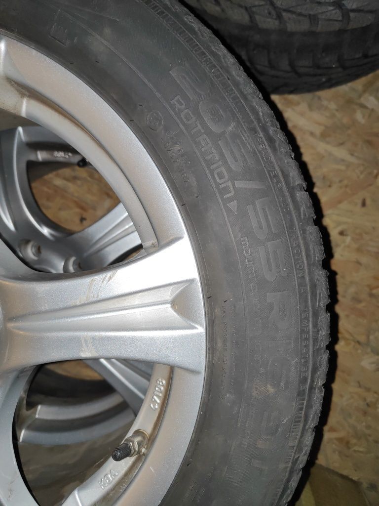 Koła alufelgi 5x112 205/55/16 VW skoda seat