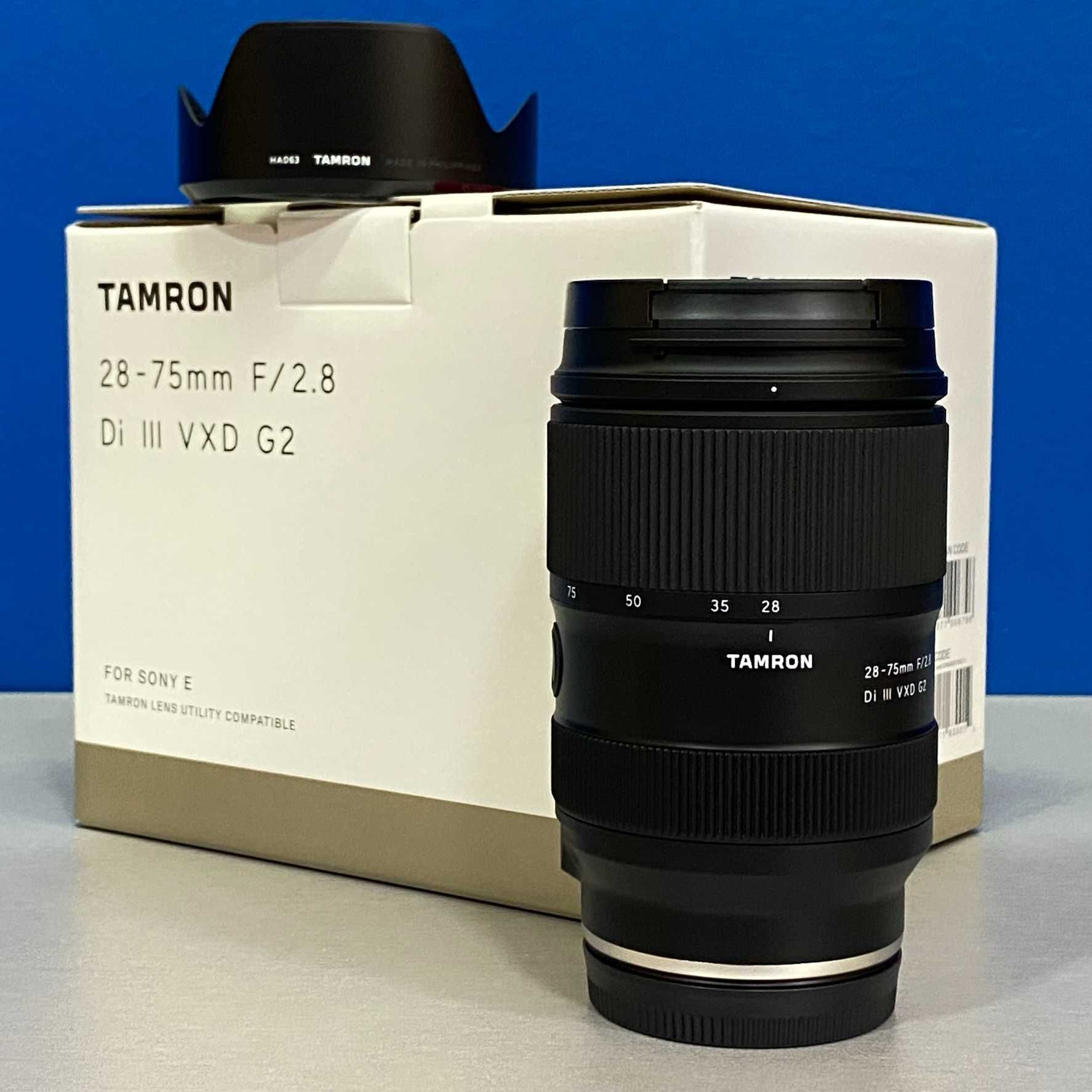 Tamron 28-75mm f/2.8 Di III VXD G2 (NOVA - 5 ANOS DE GARANTIA)