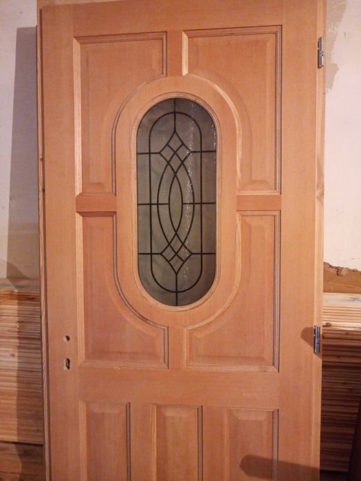 Drzwi wejściowe drewniane