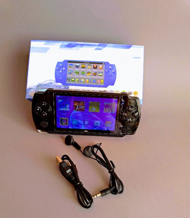 Нова ігрова консоль X6 PSP 4, 3 8 Gb Краще ніж Dendy Сега Денді