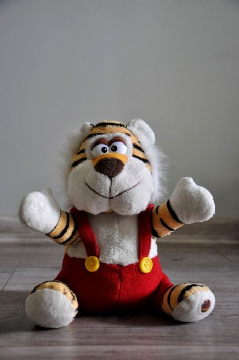 Мягкая игрушка тигр, поющий тигр, 25 см, Символ 2022 года