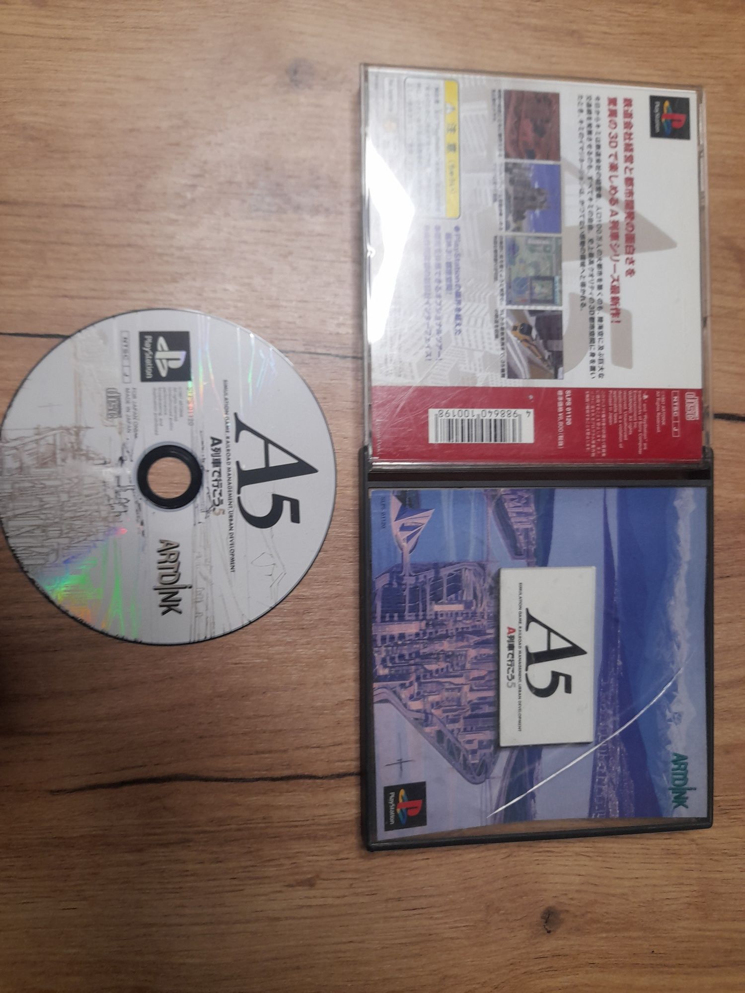 A 5 evolution playstation ps1 psx retro ntsc j kolekcjonerski stan