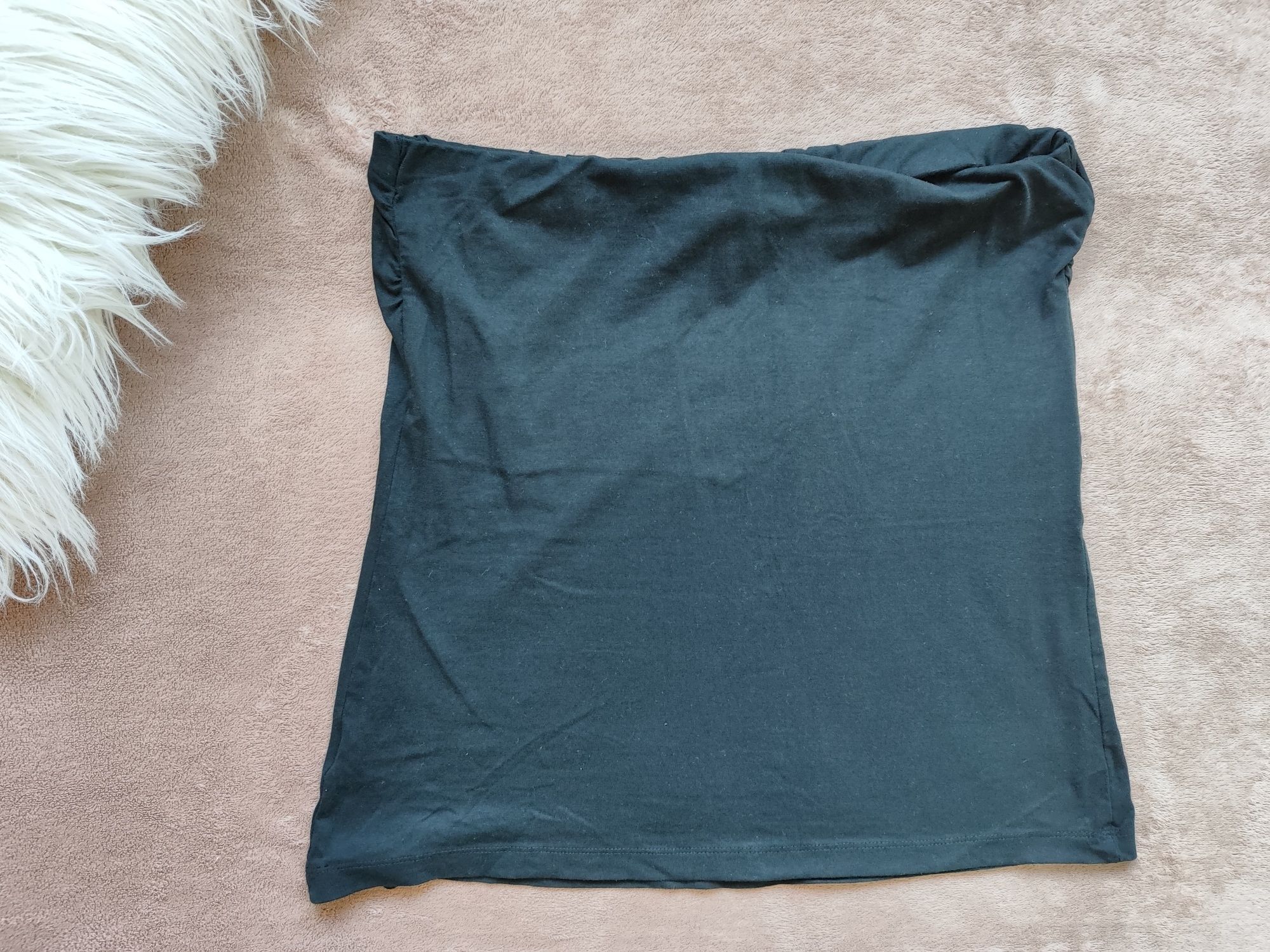 Czarny top bluzka z odkrytymi ramionami Esmara rozmiar L 44/46