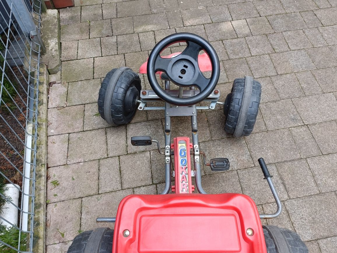 Gokart na pedały.