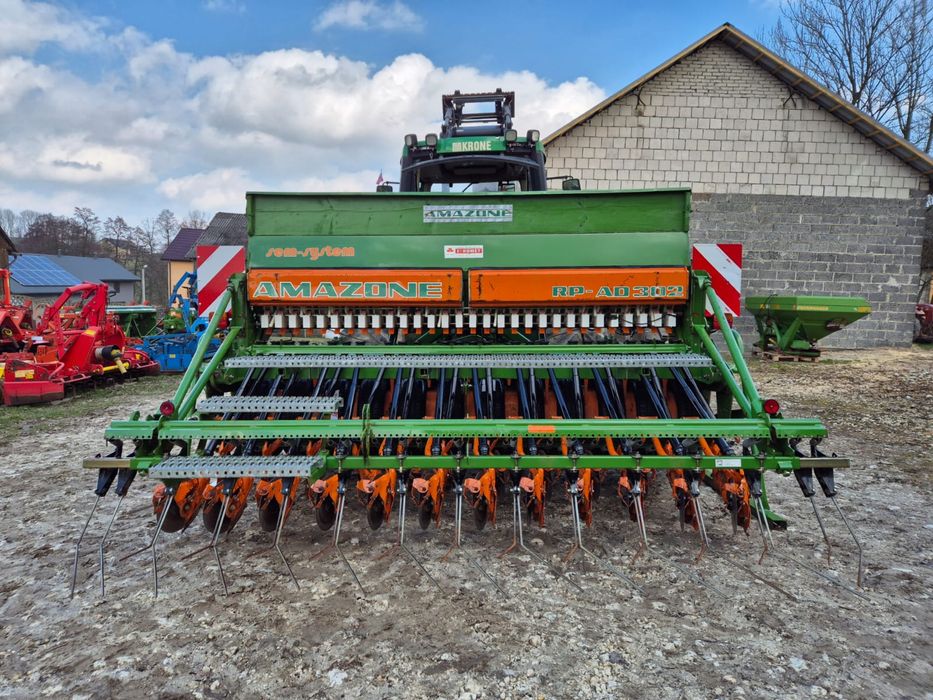 Amazone Kg302 Rp-Ad302 3m TALERZOWY Zestaw uprawowo siewny !