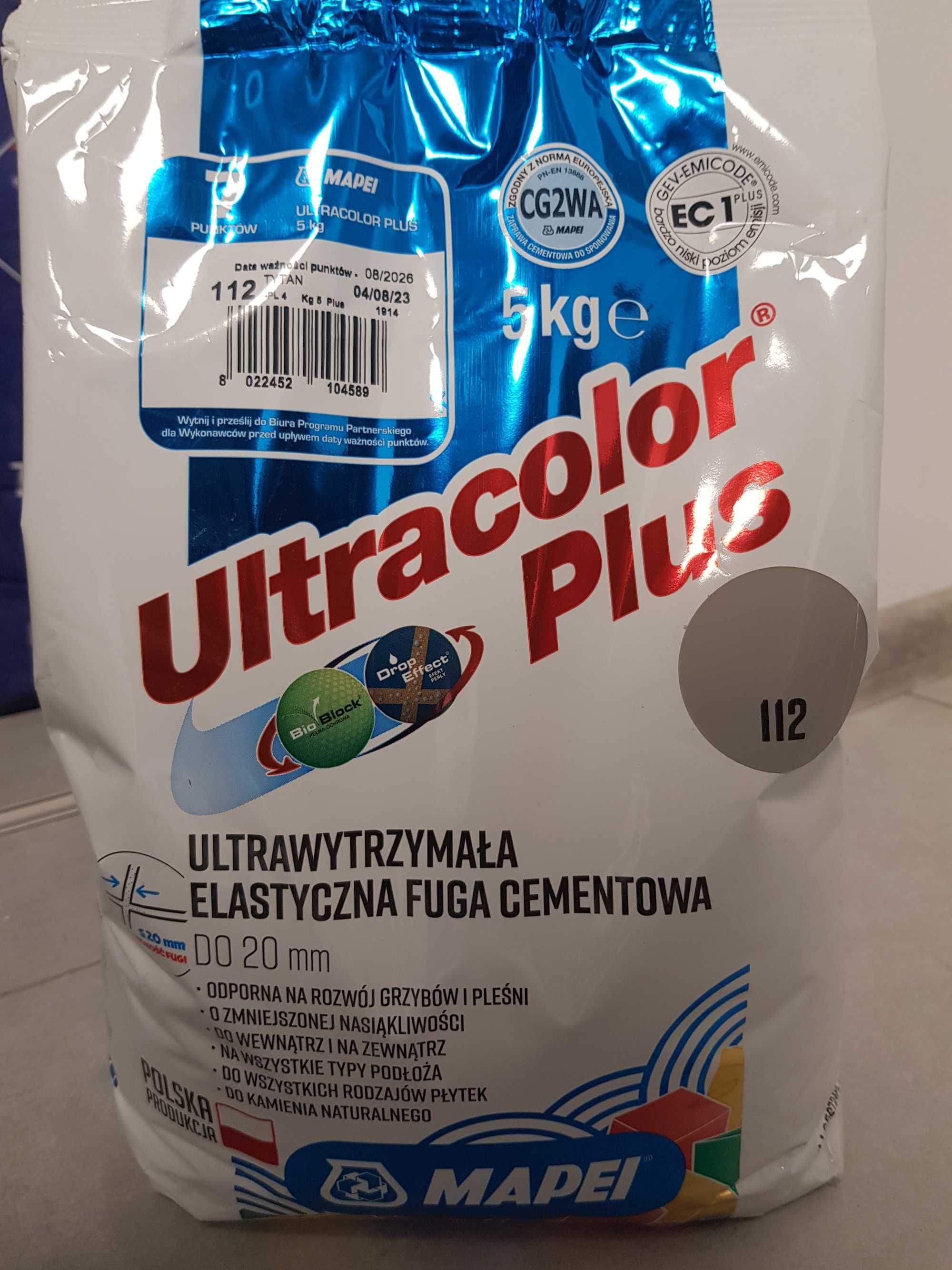 Fuga cementowa MAPEI 112