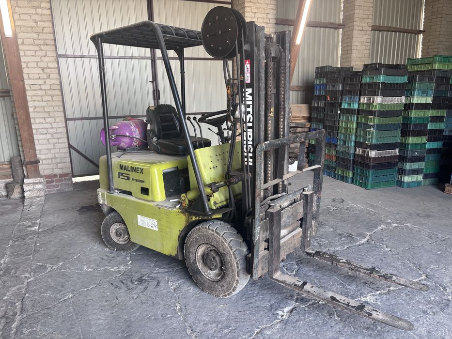 Wózek widłowy mitsubishi fg15 przesuw boczny