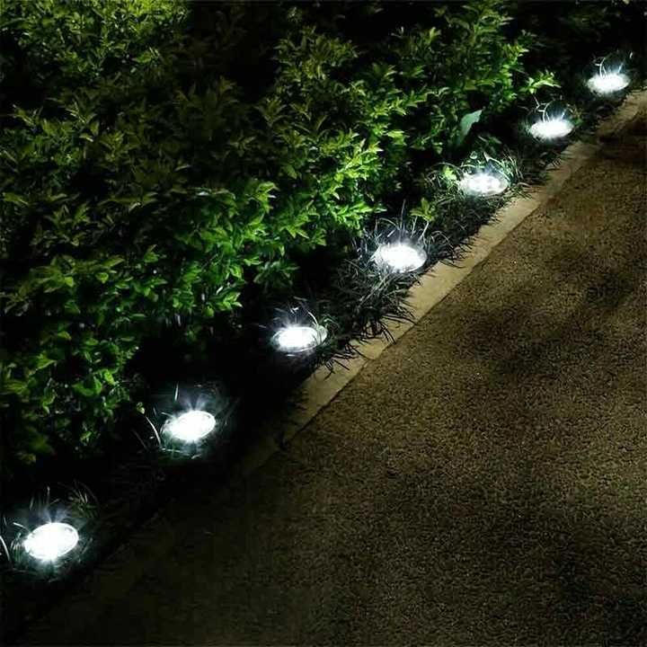 4x LAMPA SOLARNA LED ogrodowa najazdowa lampki lampy solarne mocne