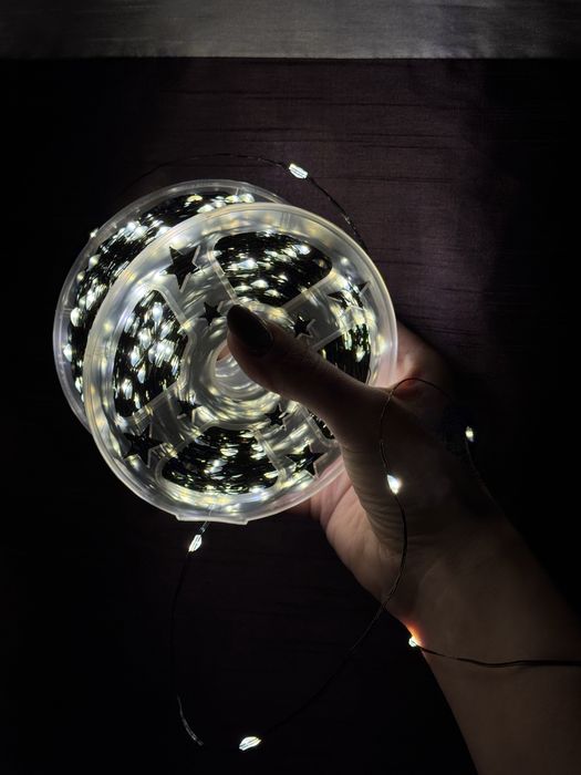 Гірлянда роса катушка 200 м