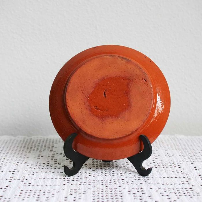 Prato alentejano de pequenas dimensões pintado à mão