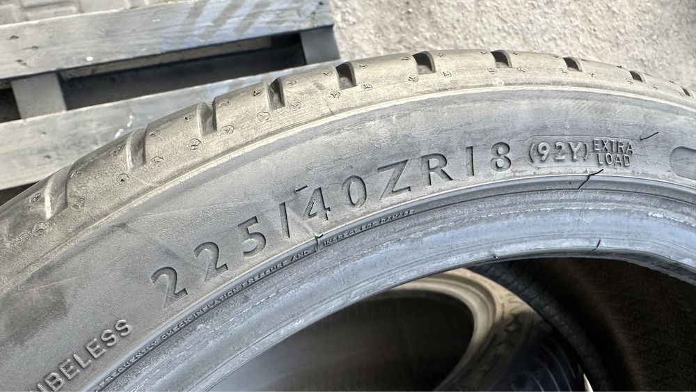 225/40/18 Dunlop SportMaxx RT | 95%остаток | летние шины